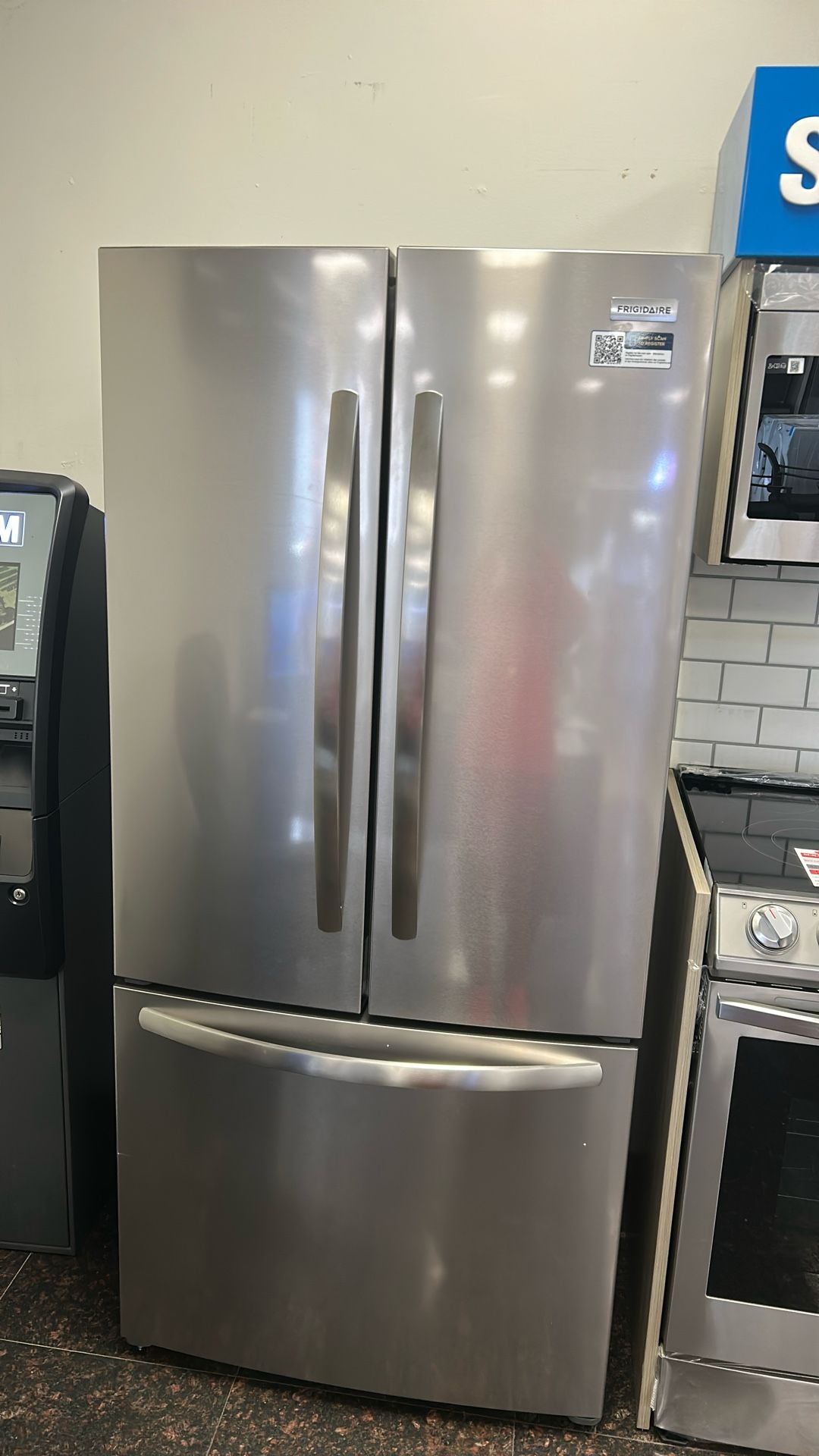 32” French Door-3 Puerta Refrigeradora Nueva