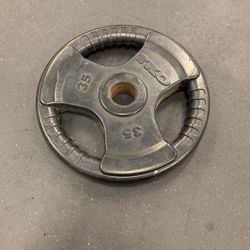 Single 35lb Plate East Grip Tko