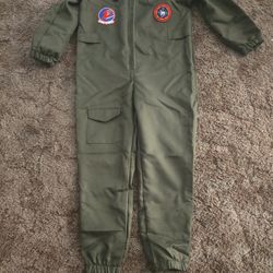 Kids Top Gun Flight Suit Costume