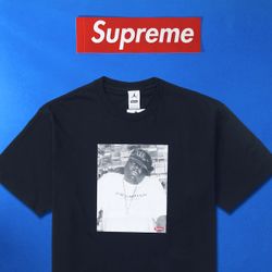 Supreme x Jordan Biggie Tee Size L