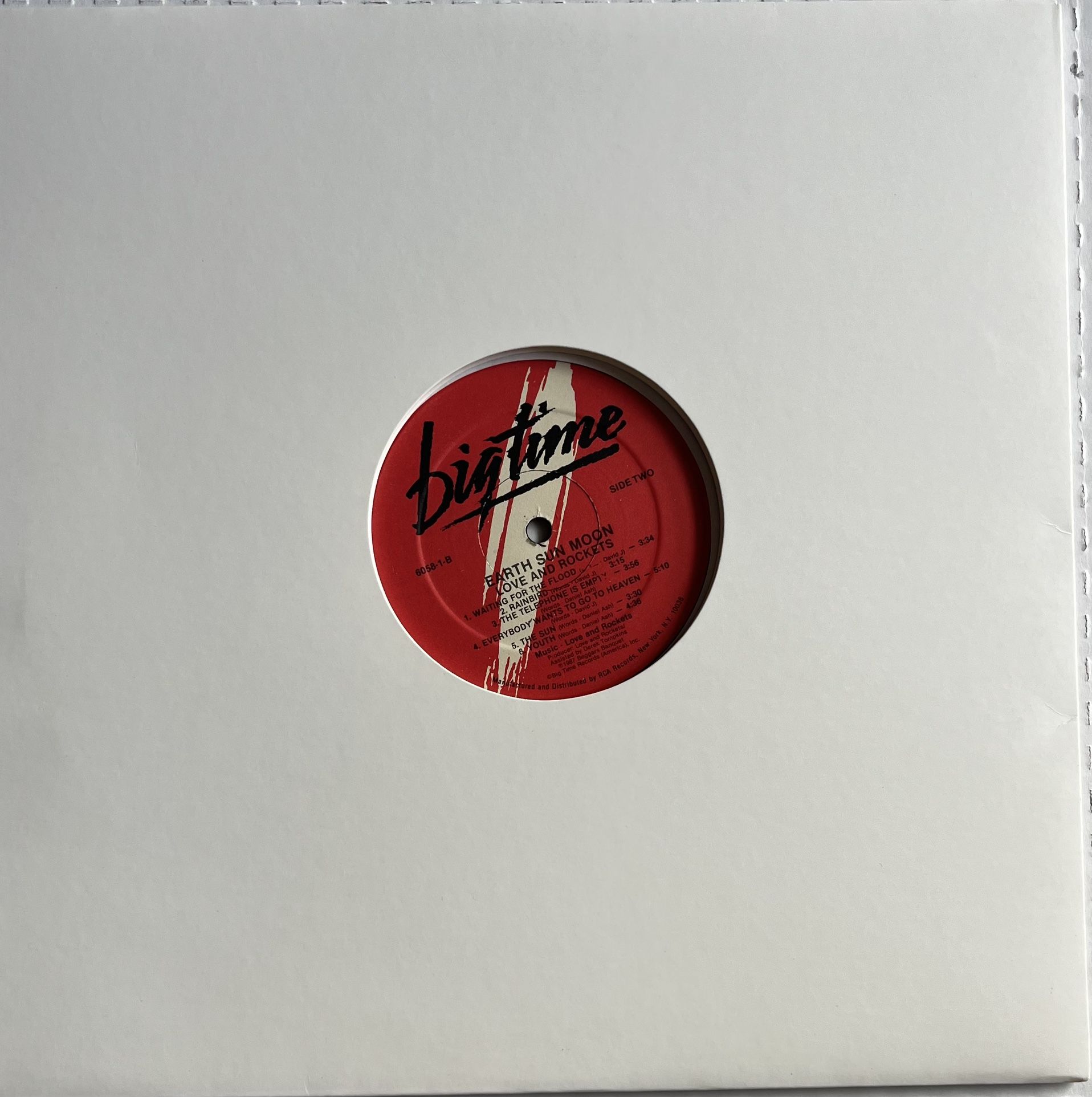 Love And Rockets- Earth Sum Moon