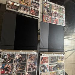 Vintage NBA And NFL Cards. 