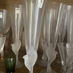 Sasaki  Crystal  Stemware  