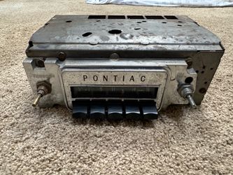 1964 to 1965 Pontiac gto factory radio