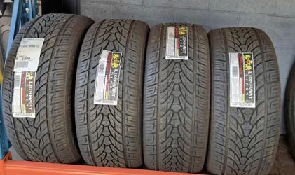 285/45/22 BRAND NEW ALL SEASON Tires Lionhart Tire Set of (4) $600 CASH OUT THE DOOR