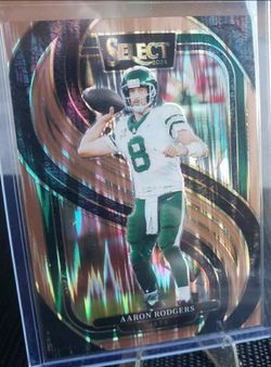 Aaron Rodgers Select 2024 Shock *Copper #/299* Hall of Fame NFL Football Pittsburgh Steelers