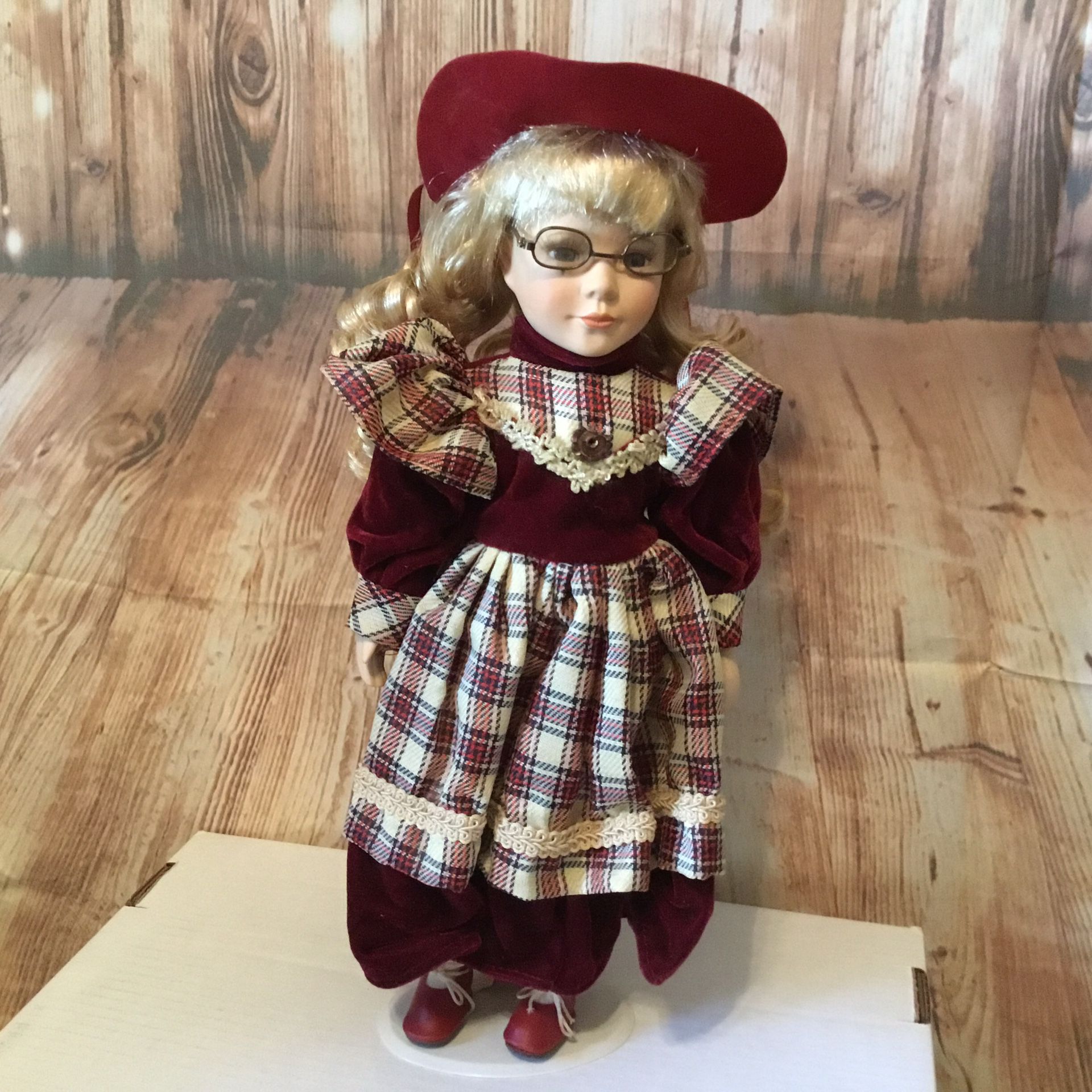 The Ashley Bella collection Porcelain doll 16” “Norma” Limited Edition