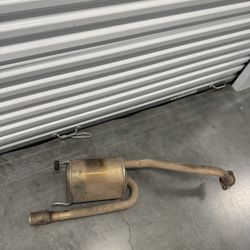 09 Honda Fit muffler 