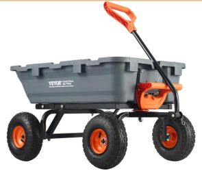 VEVOR 800lbs Poly Dump Garden Cart