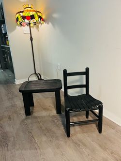 Wooden Toddler Table & Chair Set