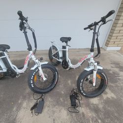 Folding Ebikes 2 DJ Bikes