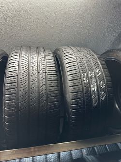 PAIR OF TIRE 245 40 20 PIRELLI 85% LIFE