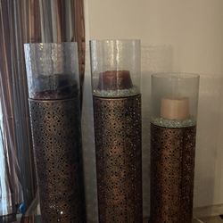 Giant  Candle Holders 