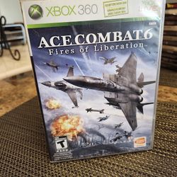 Ace Combat 6 Xbox 360 Game 