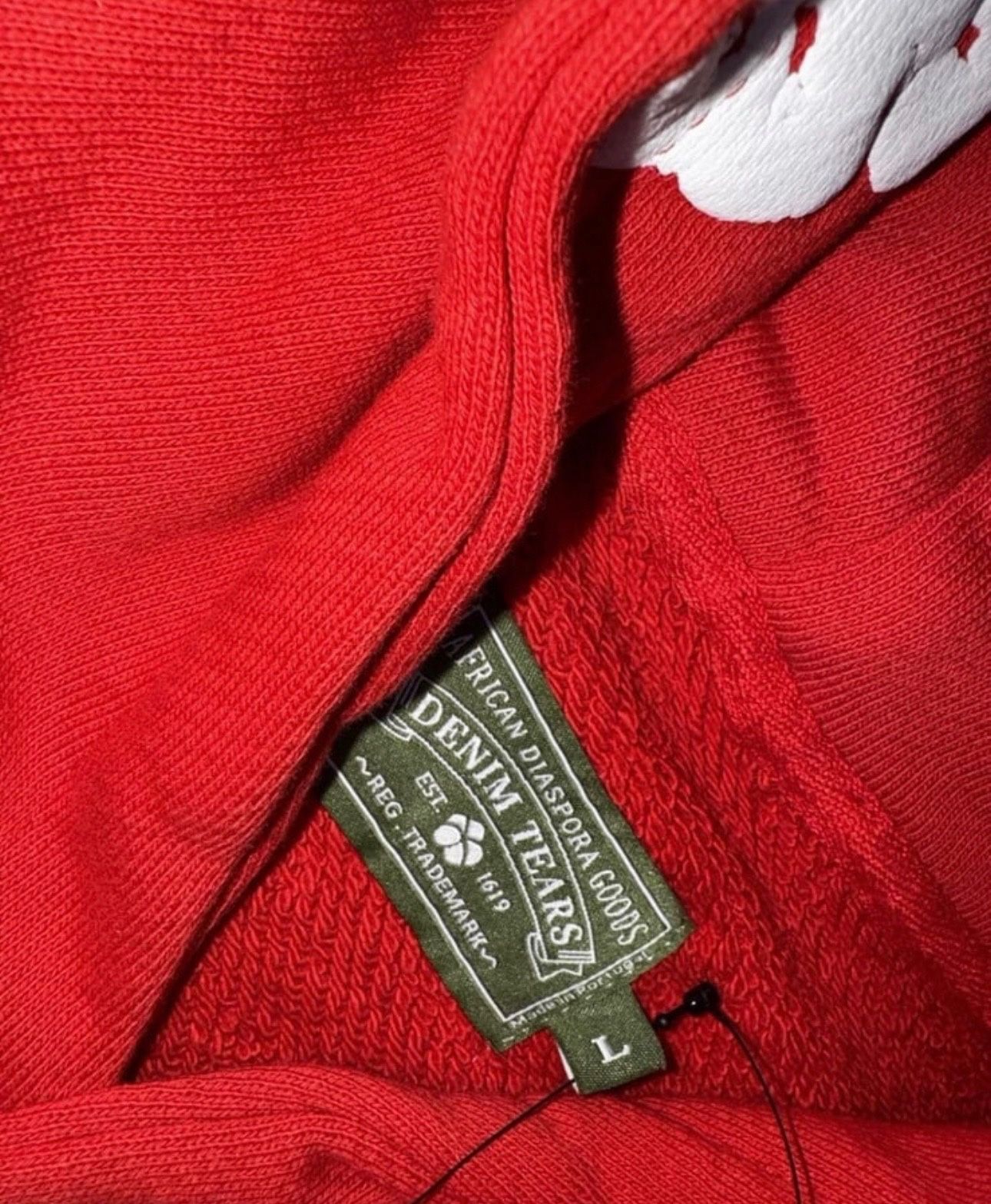 Denim Tears Red Hoodie