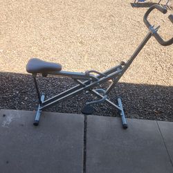 Row n ride exercise bike