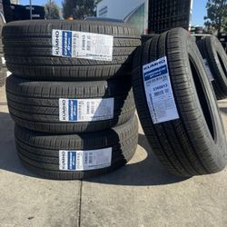 235/55/18 Kumho Crugen HP71 4 New Tires Installed 