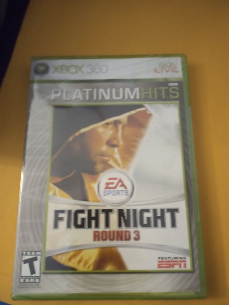 Fight Night Round 3 Xbox 360 Sealed