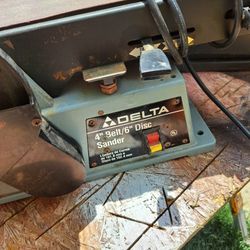 Delta Sander And Harbor Freight Band Saw