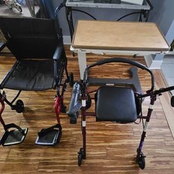 Medical Table/Wheelchair/Walker 