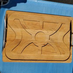 Steak Longhorn Carving Board......was a wedding gift gift and never used. 