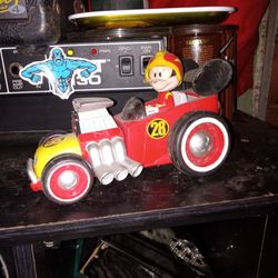 Collectable Battery Operated Mickey Mouse Car