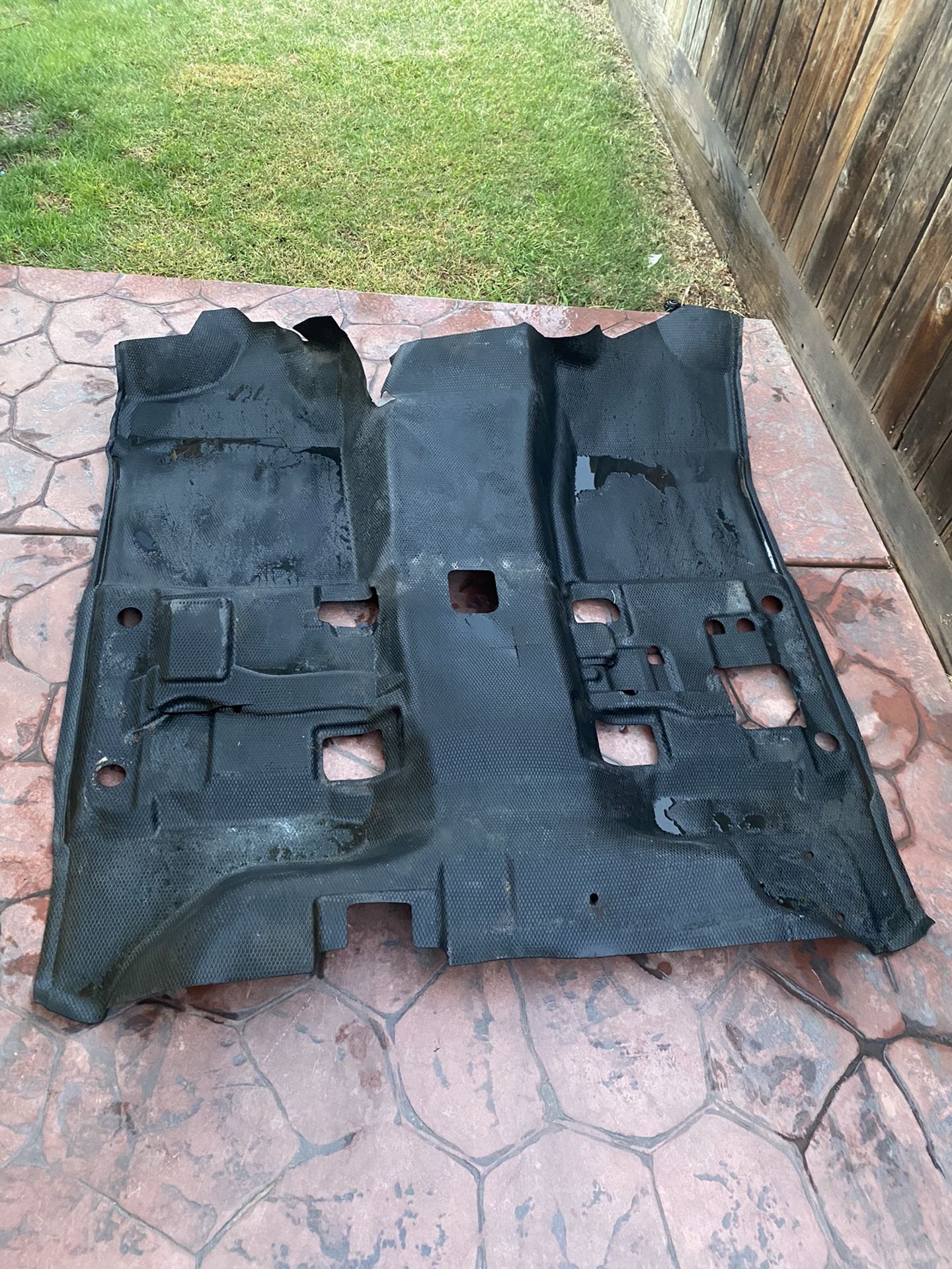 auto custom carpet (plastic)