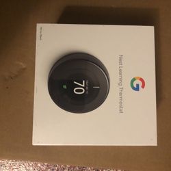 Google Nest Thermostat Brand New Sealed 
