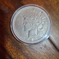1927 D PEACE Dollar