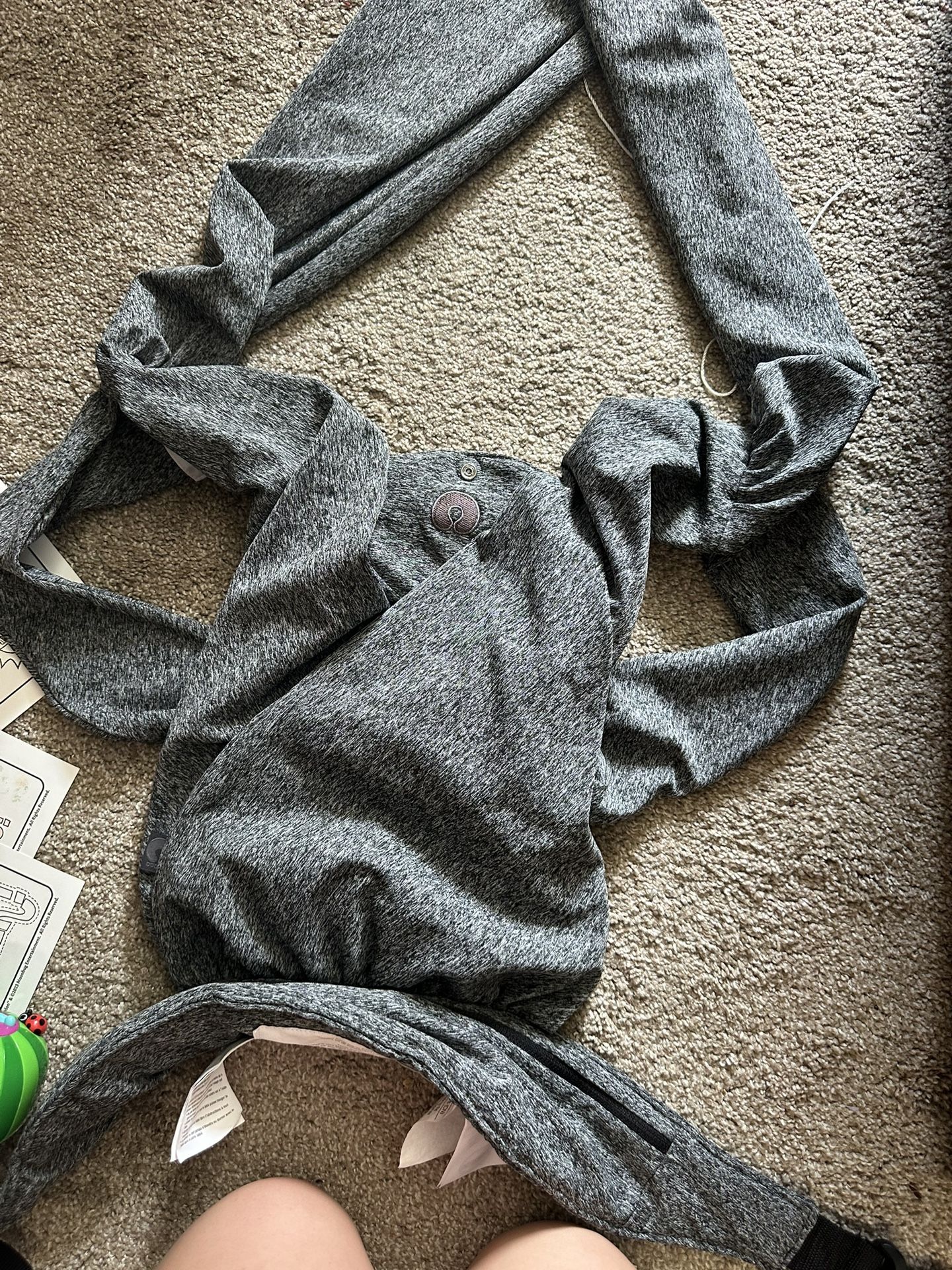 Boppy Baby Carrier Yoga Clip On And Wrap Style