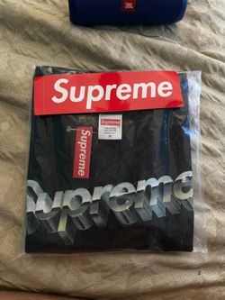 Supreme chrome logo tee