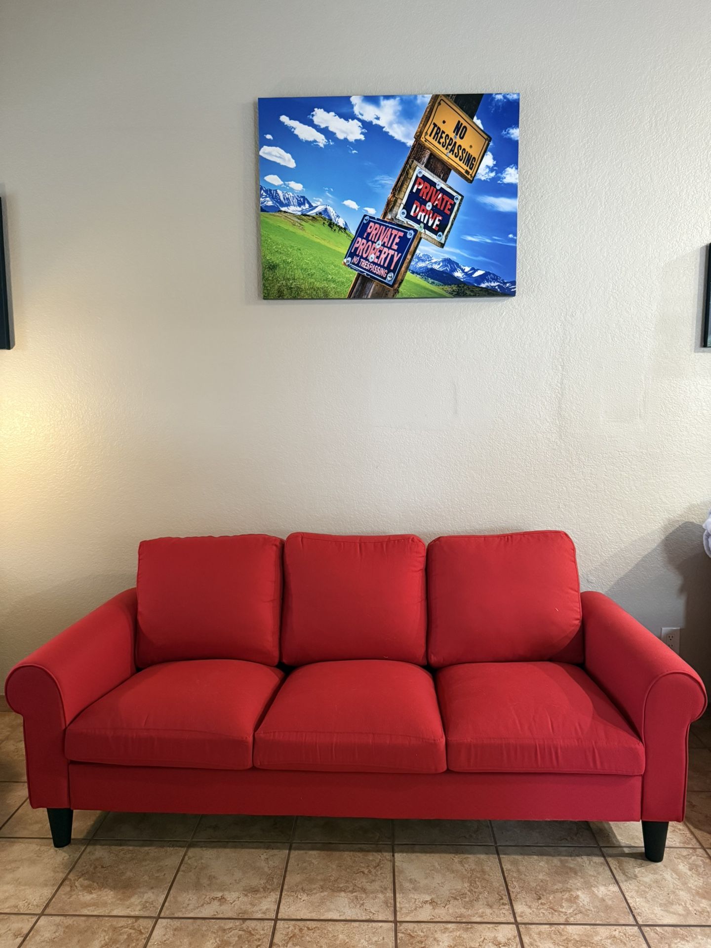Red Sofa