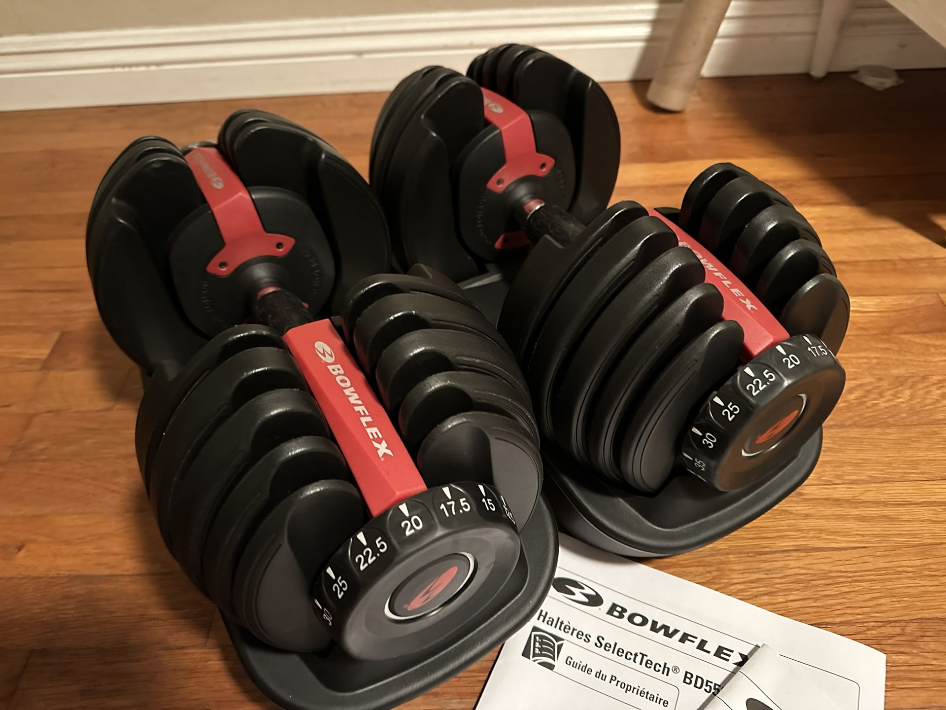 Bowflex Dumbbell Weights & Jayflex Barbell