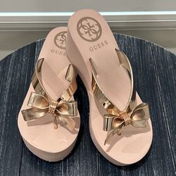Guess Rose Gold Wedges