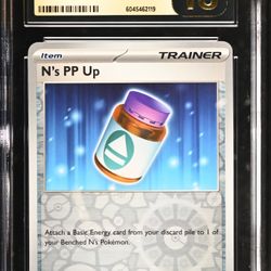 2 N's PP Up 2025 Pokemon Journey Together #153/159