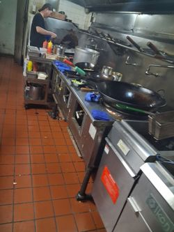 Restuarant wok grill