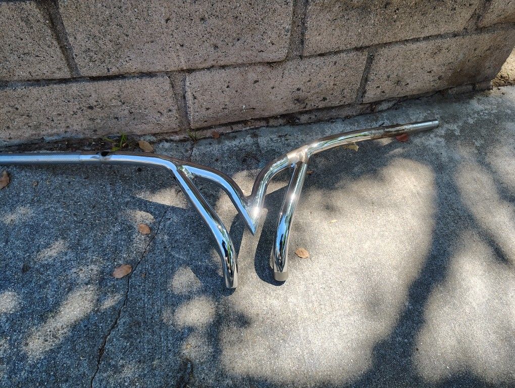 Motorcycle Chopper Harley Bobber Handlebars Project OBO