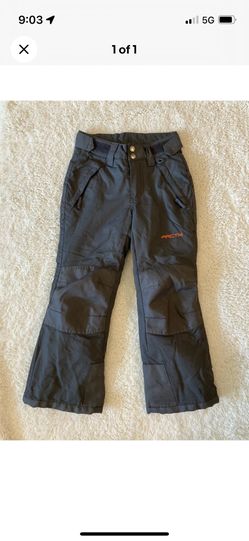 Arctix Gray Kids Snow Pants Sz XS