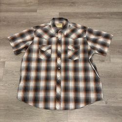 Wrangler Western Cowboys Shirt Size 2XL