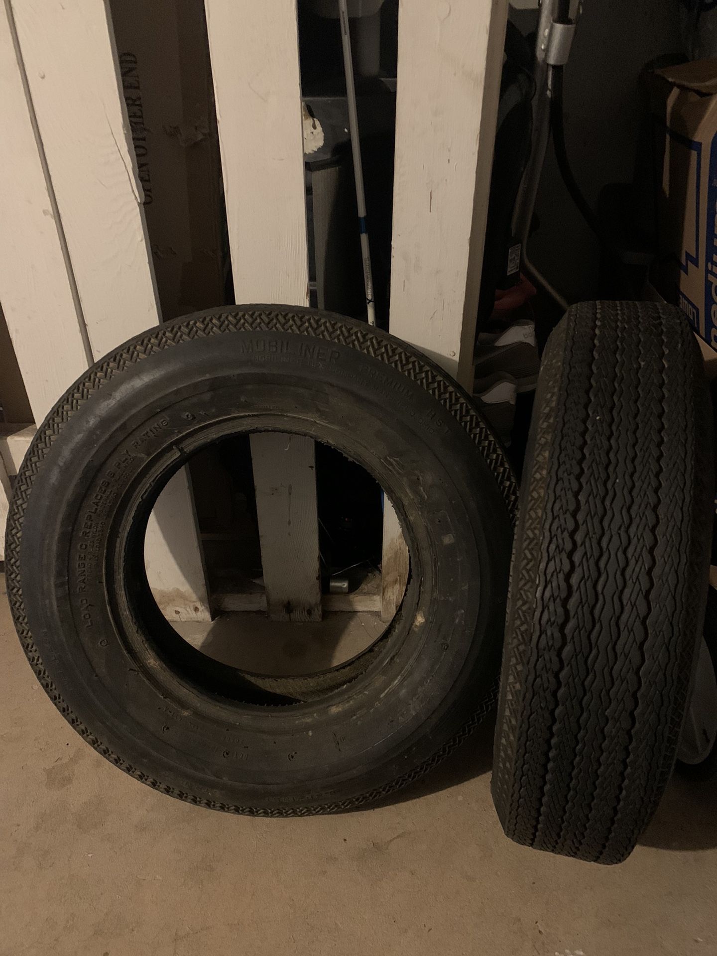 2 Trailer Tires New 6.50-13st