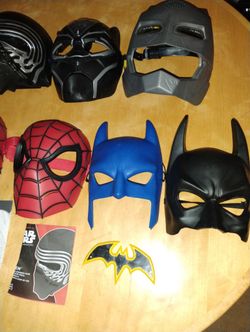 Halloween Mask Collection Costume Face Masks Marvel Batman Spiderman Star wars