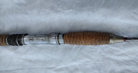 Antique Steel Metal Fishing Rod for Sale in Lake Elsinore, CA