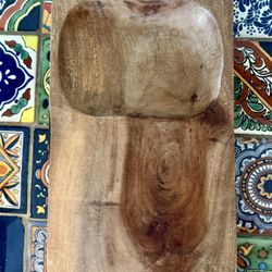 Hand-Carved Mango Wood Tray