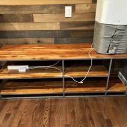 CB2 TV Media Table/ Console TV Stand 