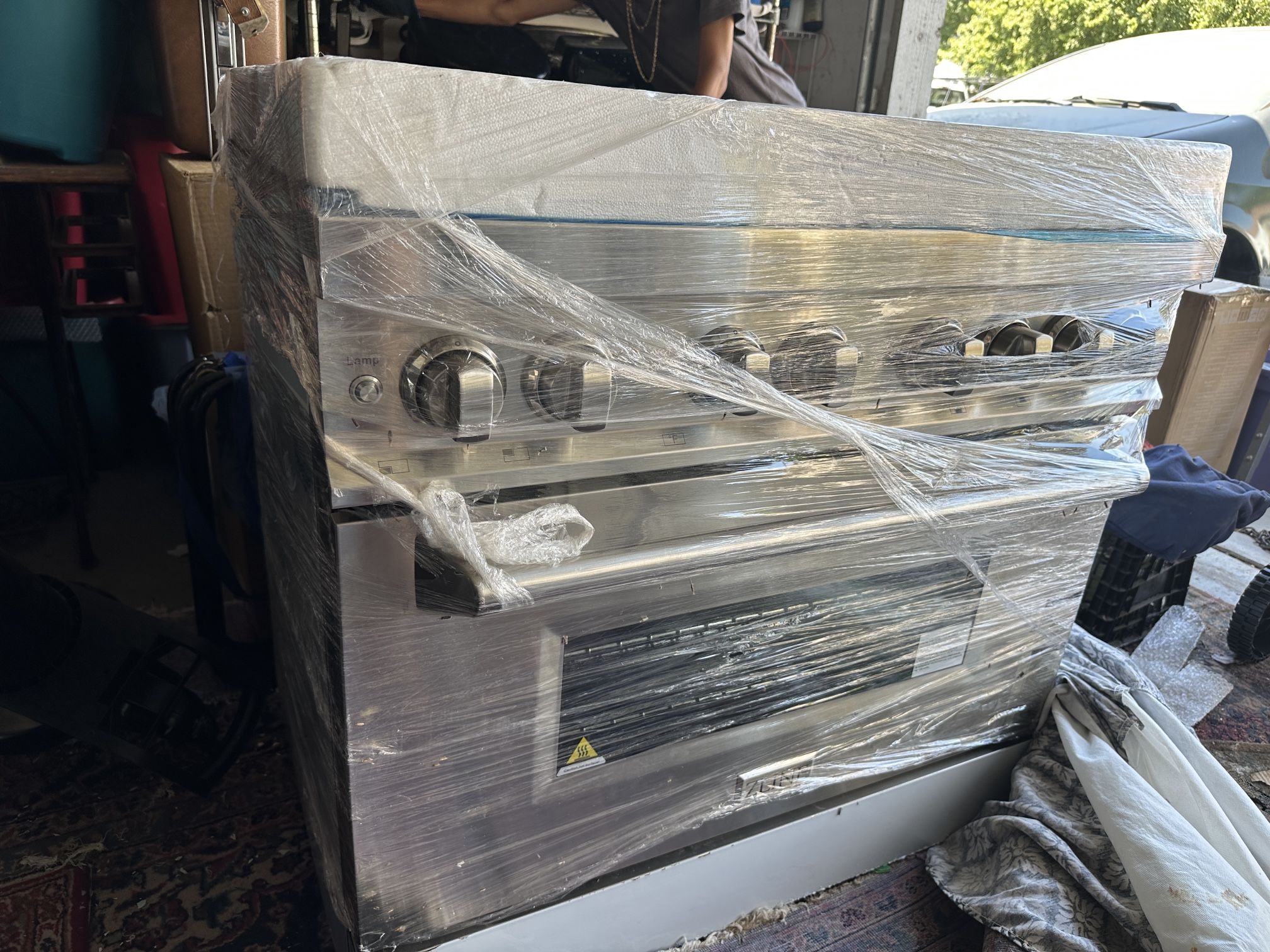Brand New ZLINE 36” Stainless Steel Gas Range – Never Used (Retail $3,500+)