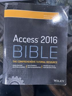 Excel & Access Bible 2016