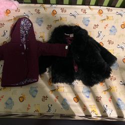 Baby Girl 3-6 And 6-9 Month Jackets