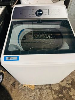 (Feature-rich): GE Profile Smart Laundry Pair - High Capacity Washer & Dryer Set
​
