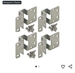 2910: Five-Knuckle Hinge - Grade 1, for 3/4" Door Thickness, Institutional Hinge, Dull Chrome Powder Finish, 4 pack