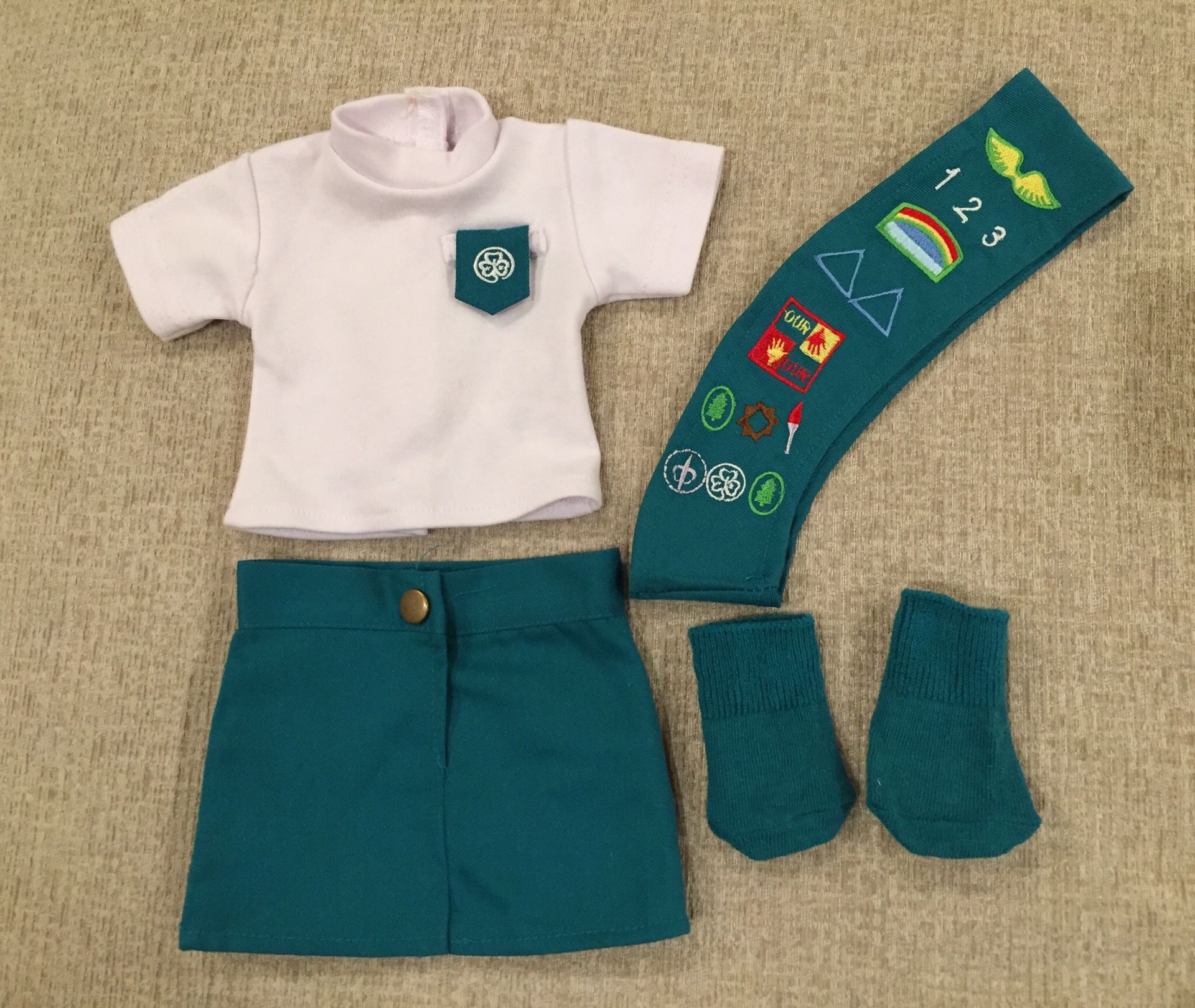 Doll Girl Scouts Uniform fits American Girl